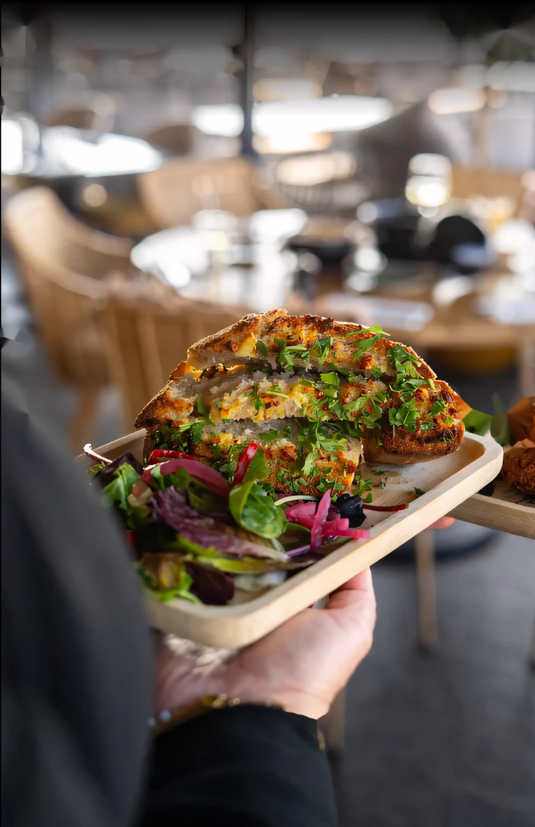 Falafels et salade croquante