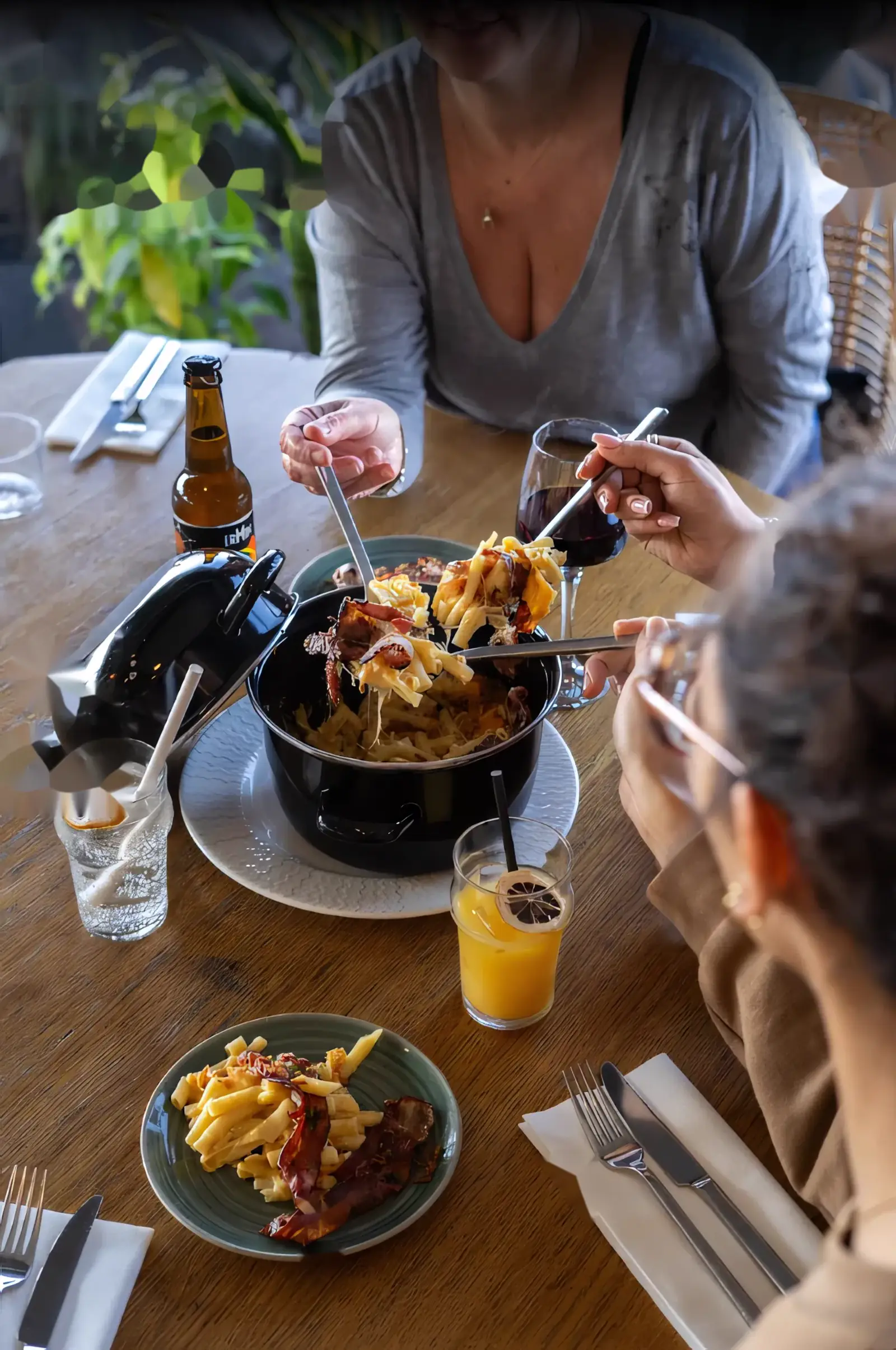 Déjeuner convivial à partager